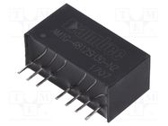 Converter: DC/DC; 1W; Uin: 36÷75V; Uout: 12VDC; Iout: 83mA; SIP8; THT AIMTEC