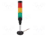 Signalling column; red/yellow/green; LED; 24VDC; 24VAC; HBJD-40 ONPOW
