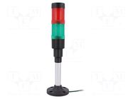 Signaller: signalling column; LED; red/green; 230VAC; HBJD-40 ONPOW