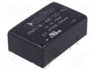 Converter: DC/DC; 6W; Uin: 18÷75V; Uout: 15VDC; Uout2: -15VDC; DIP24 AIMTEC