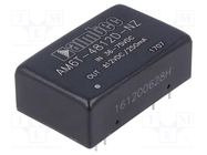 Converter: DC/DC; 6W; Uin: 36÷75V; Uout: 12VDC; Uout2: -12VDC; DIP24 AIMTEC