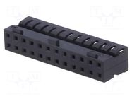 Connector: wire-wire/PCB; plug; female; PIN: 24; Milli-Grid; 2mm MOLEX