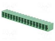 Connector: pluggable terminal block; socket; male; 7A; 250V; THT DEGSON ELECTRONICS