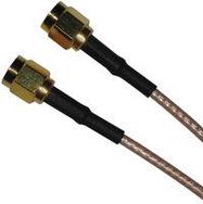 COAXIAL CABLE ASSEMBLY, RG-316, 6IN, BLACK