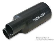 HEAT SHRINK BOOT, 1 TO 2 TRANS, 20.32MM ID, PO, BLACK