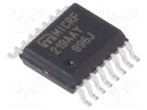 IC: RF  receiver; serial,transparent; QSOP16; 3÷3.6VDC; -110dBm MICROCHIP TECHNOLOGY
