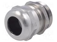 Cable gland; PG16; IP68; stainless steel; HSK-INOX HUMMEL