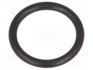 O-ring gasket; NBR caoutchouc; Thk: 2mm; Øint: 22mm; NPT3/4"; black HUMMEL