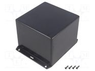 Enclosure: multipurpose; X: 120mm; Y: 120mm; Z: 90mm; 1591S; ABS; IP54 HAMMOND