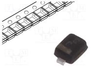 Diode: TVS; 0.15W; 4.8V; 1A; unidirectional; SOD923; reel,tape; Ch: 1 ONSEMI