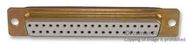 D SUB CONNECTOR, STANDARD, 37 POSITION, RECEPTACLE