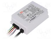 Power supply: switching; LED; 45W; 19÷32VDC; 1400mA; 90÷295VAC MEAN WELL