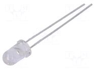 LED; red; 5mm; 290÷600mcd; 15°; Front: convex; 1.8÷2.2VDC BROADCOM (AVAGO)