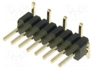 Connector: pin strips; pin header; male; PIN: 8; vertical; 1.27mm CONNFLY