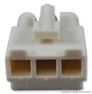 CONNECTOR HOUSING, RCPT, 3POS