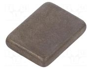 Magnet: permanent; samarium, cobalt; 11N; H: 2mm; W: 7.5mm; L: 10mm ELESA+GANTER