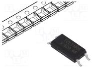 Optocoupler; SMD; Ch: 1; OUT: transistor; Uinsul: 5kV; Uce: 70V; SOP4L VISHAY