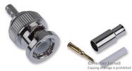 RF/COAXIAL, BNC PLUG, STRAIGHT, 50 OHM, CRIMP