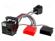 Connector; radio,ISO,Quadlock; Audi; PIN: 40; Radio model: RNS-E 4CARMEDIA