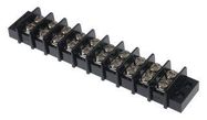 TERMINAL BLOCK, BARRIER, 10 POSITION, 22-12AWG