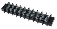 TERMINAL BLOCK, BARRIER, 10 POSITION, 22-14AWG