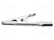 Crocodile clip; 16A; 70VDC; 33VAC; max.8mm; Type: non-insulated SCHÜTZINGER