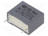 Capacitor: polypropylene; X2; R46 310V; 330nF; 18x8.5x14.5mm; THT 