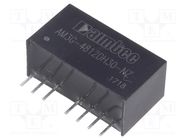 Converter: DC/DC; 3W; Uin: 36÷75VDC; Uout: 12VDC; Uout2: -12VDC; SIP8 AIMTEC