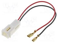 Loudspeaker connector adapter; Fiat,Mazda 4CARMEDIA