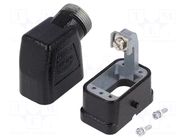 Enclosure for connectors: HDC; size Han Compact®; for cable HARTING
