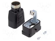 Enclosure for connectors: HDC; size Han Compact®; for cable HARTING