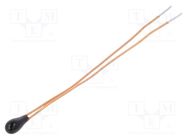 NTC thermistor; 22kΩ; THT; 4200K; -55÷125°C; 3.5mW; Ø3x4mm SR PASSIVES