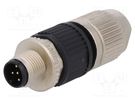 Plug; M12; PIN: 5; male; A code-DeviceNet / CANopen; for cable; IDC MURR ELEKTRONIK