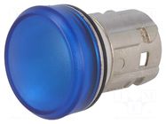 Control lamp; 22mm; 3SU1.5; Ø22mm; IP67; blue; Kind: flat; -25÷70°C SIEMENS