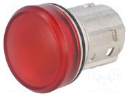 Control lamp; 22mm; 3SU1.5; -25÷70°C; Ø22mm; IP67; red; Kind: flat SIEMENS