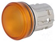 Control lamp; 22mm; 3SU1.5; Ø22mm; IP67; amber; Kind: flat; -25÷70°C SIEMENS