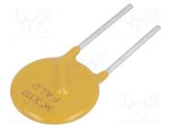 Fuse: PTC polymer; 1.1A; 5mm LITTELFUSE