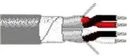SHIELDED CABLE MULTIPAIR, 2PAIR, 24AWG, 100FT, 300V