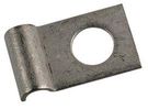 CABLE CLAMP, STEEL, TIN, 17.48MM L X 9.53MM W, PK100