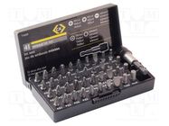 Kit: screwdriver bits; 25mm; Mounting: 1/4" (C6,3mm); plastic box C.K