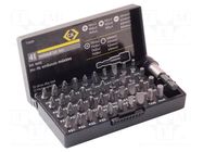 Kit: screwdriver bits; Overall len: 25mm; Mounting: 1/4" (C6,3mm) C.K
