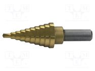 Drill bit; Ø: 6.5÷40.5mm; thin tinware; 3/8" (10mm) BAHCO