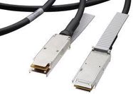 CABLE ASSEMBLY, QSFP-QSFP, 1M, BLACK, PASSIVE, 30AWG