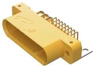 RECT PWR CONN, R/A PLUG, 30POS, THT