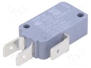 Microswitch SNAP ACTION; 16A/250VAC; without lever; SPDT; Pos: 2 HONEYWELL