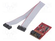 Accessories: adapter; Interface: JTAG; IDC14,PCB edge MICROCHIP TECHNOLOGY