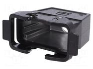 Enclosure for connectors: HDC; size 16B; for cable; Han® B; M32 HARTING