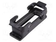 Enclosure for connectors: HDC; size 24B; for panel mounting HARTING