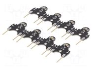 Diode: LED-kit; ECell; for breadboards; pin header DFROBOT
