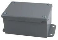ENCLOSURE, JUNCTION BOX, STEEL, GRAY
